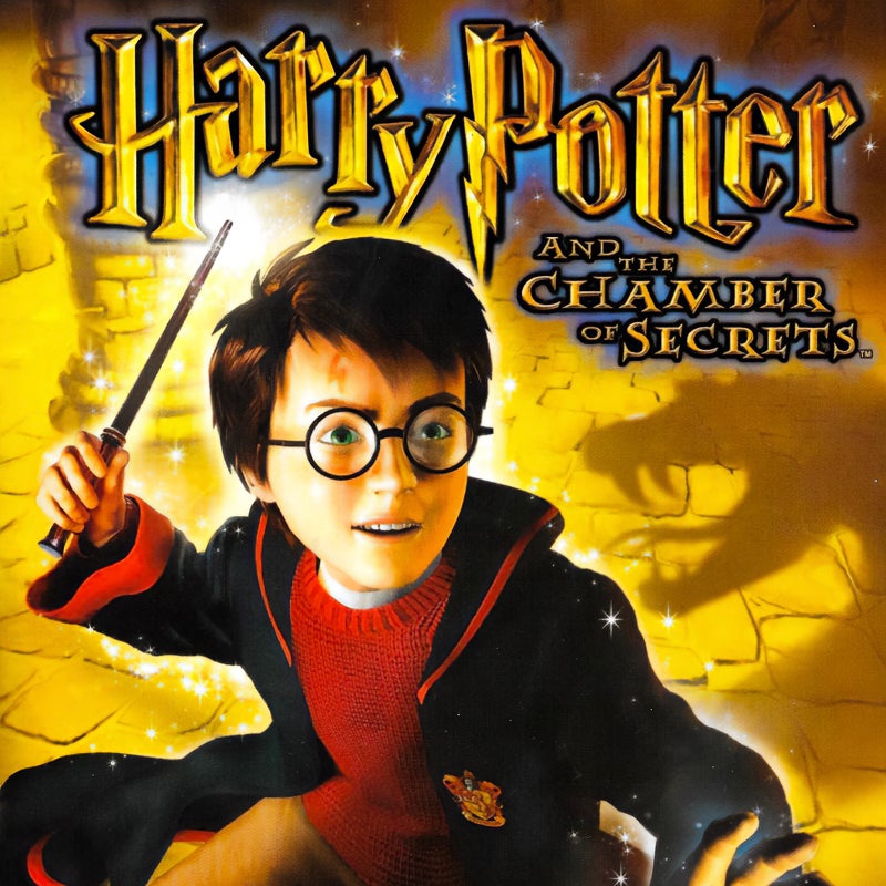 Harry Potter explorando o castelo de Hogwarts na versão de PS2